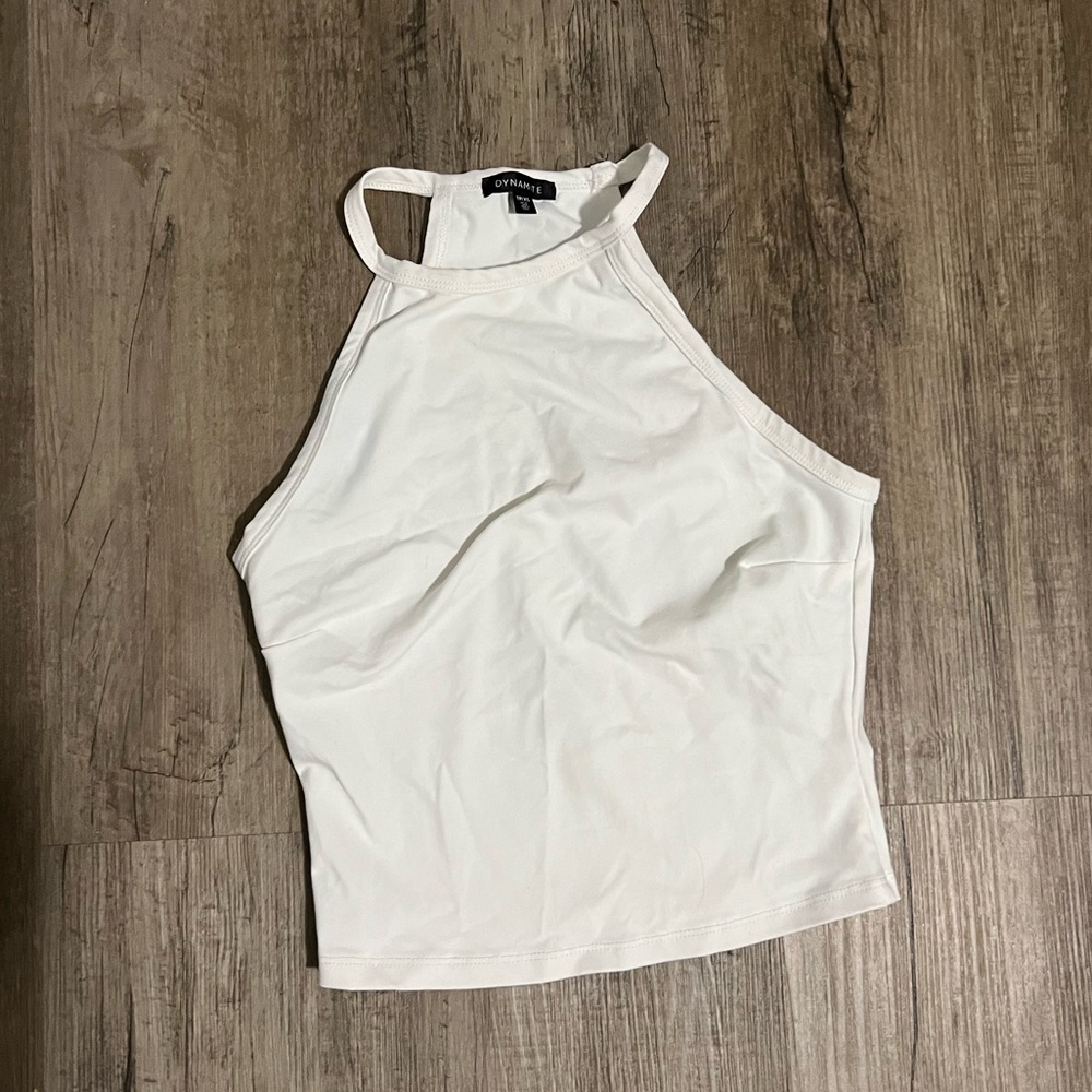 Dynamite high neck tank top